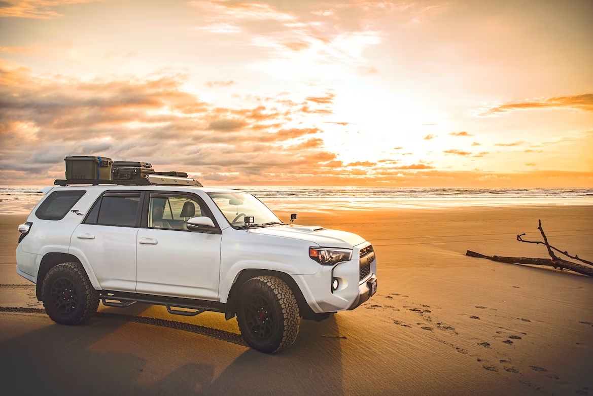2023 Toyota 4Runner at the beach