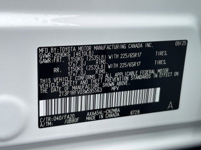 2025 Toyota RAV4 XLE