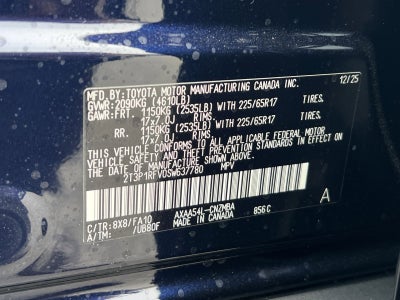 2025 Toyota RAV4 XLE