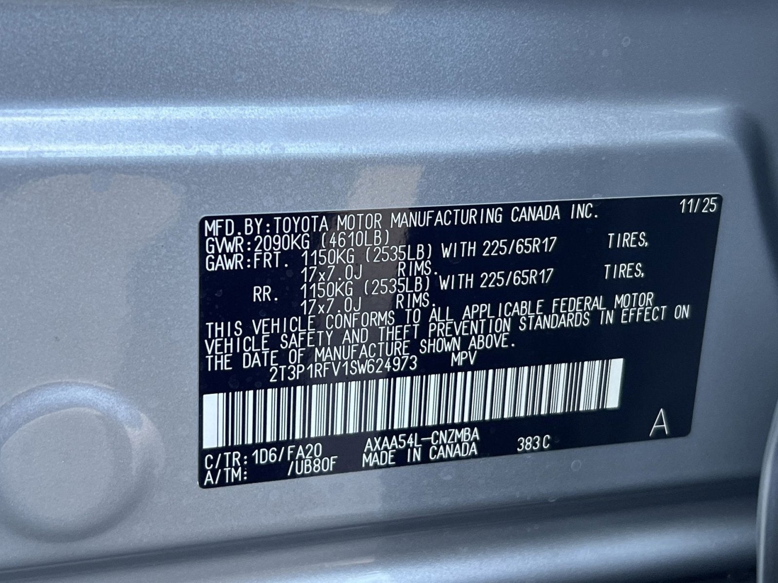 2025 Toyota RAV4 XLE