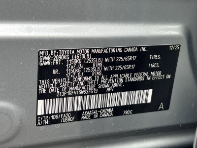 2025 Toyota RAV4 XLE