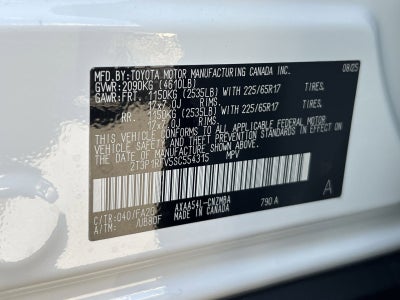 2025 Toyota RAV4 XLE