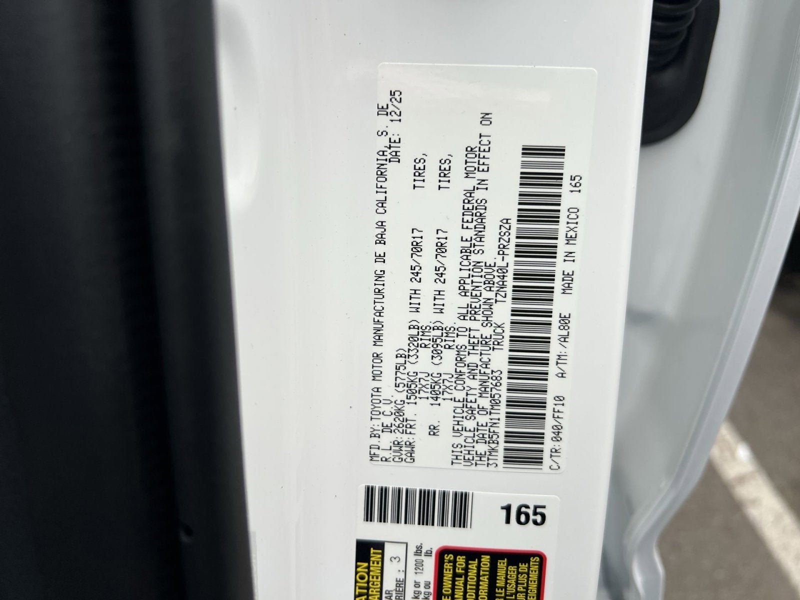 2026 Toyota Tacoma SR5