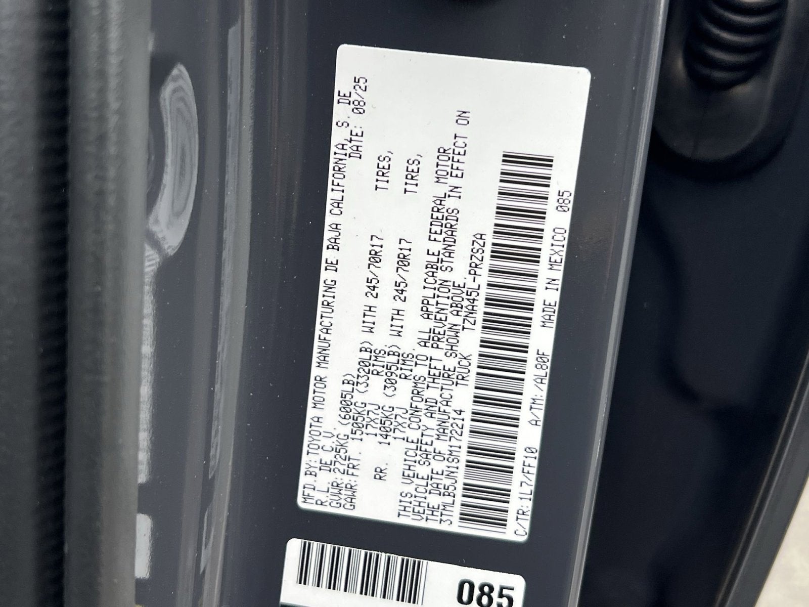 2025 Toyota Tacoma SR5