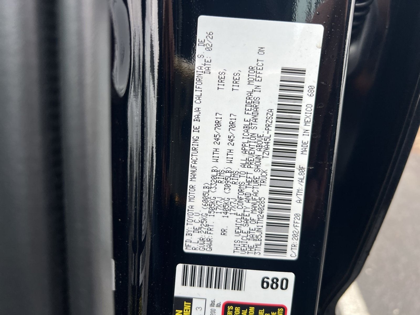 2026 Toyota Tacoma SR5