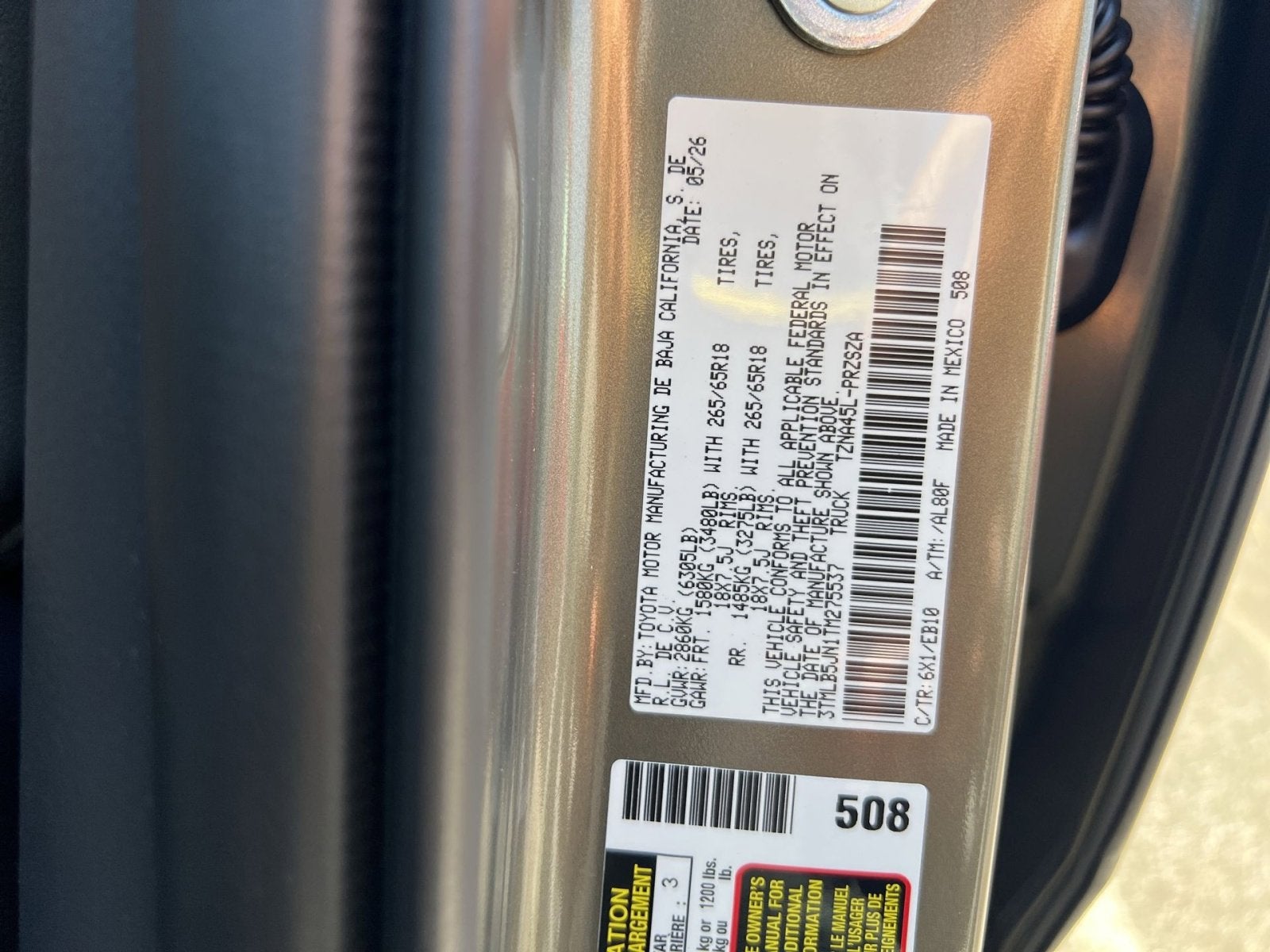 2026 Toyota Tacoma Limited
