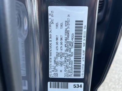 2025 Toyota Tacoma SR5