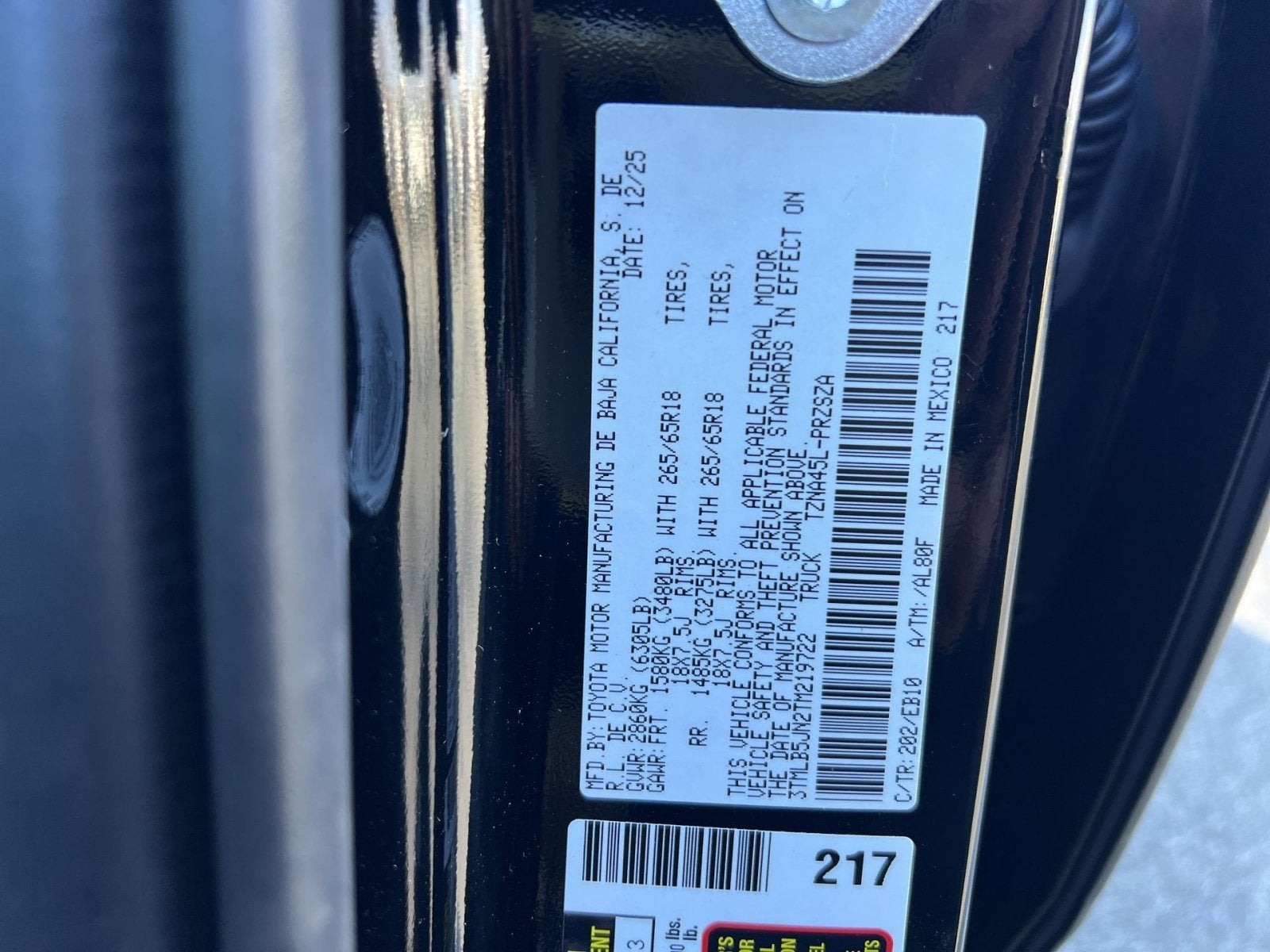 2026 Toyota Tacoma Limited