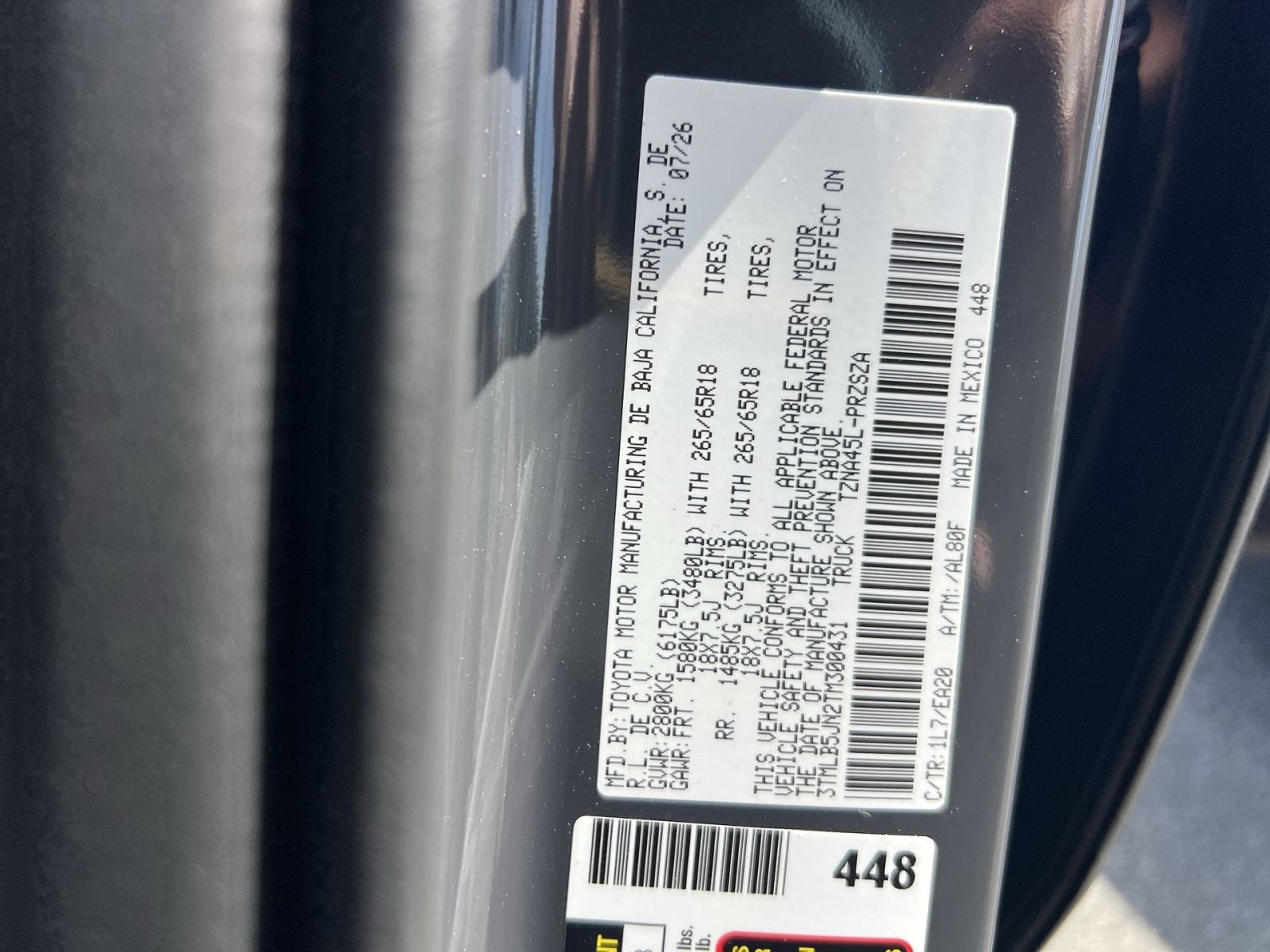 2026 Toyota Tacoma TRD Sport