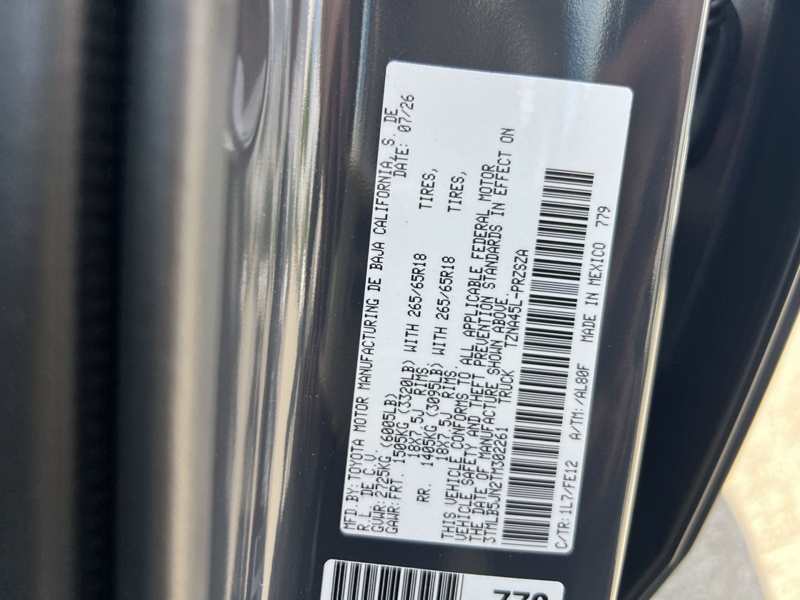 2026 Toyota Tacoma TRD Sport
