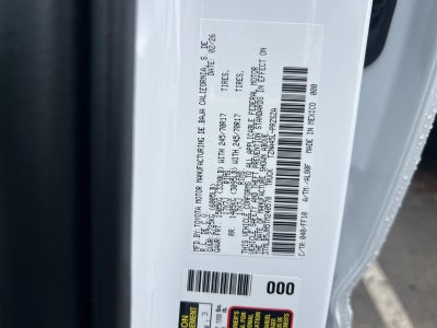 2026 Toyota Tacoma SR5