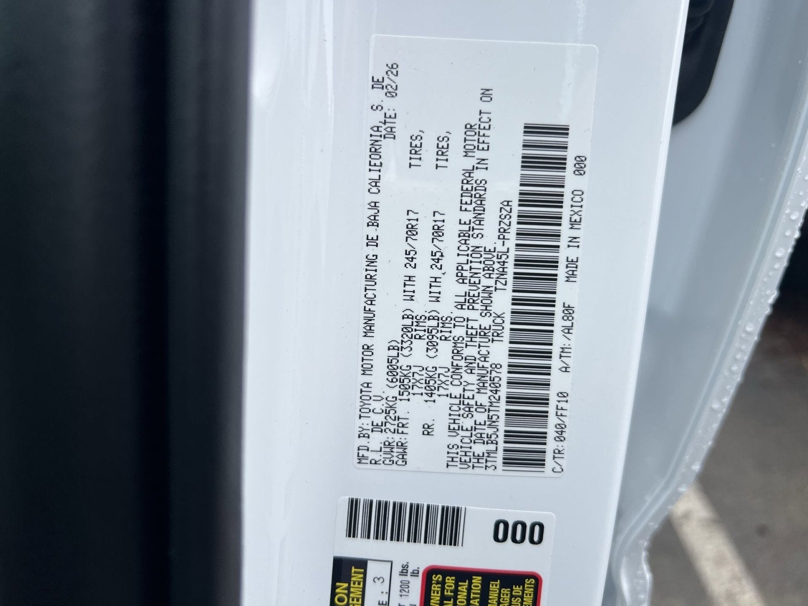 2026 Toyota Tacoma SR5