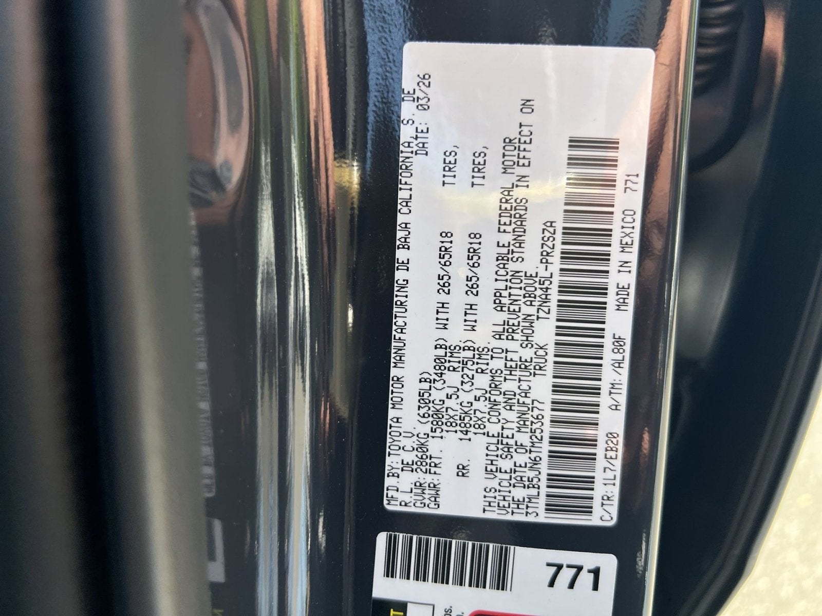 2026 Toyota Tacoma Limited