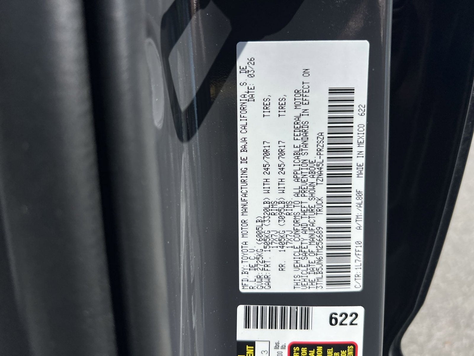 2026 Toyota Tacoma SR5