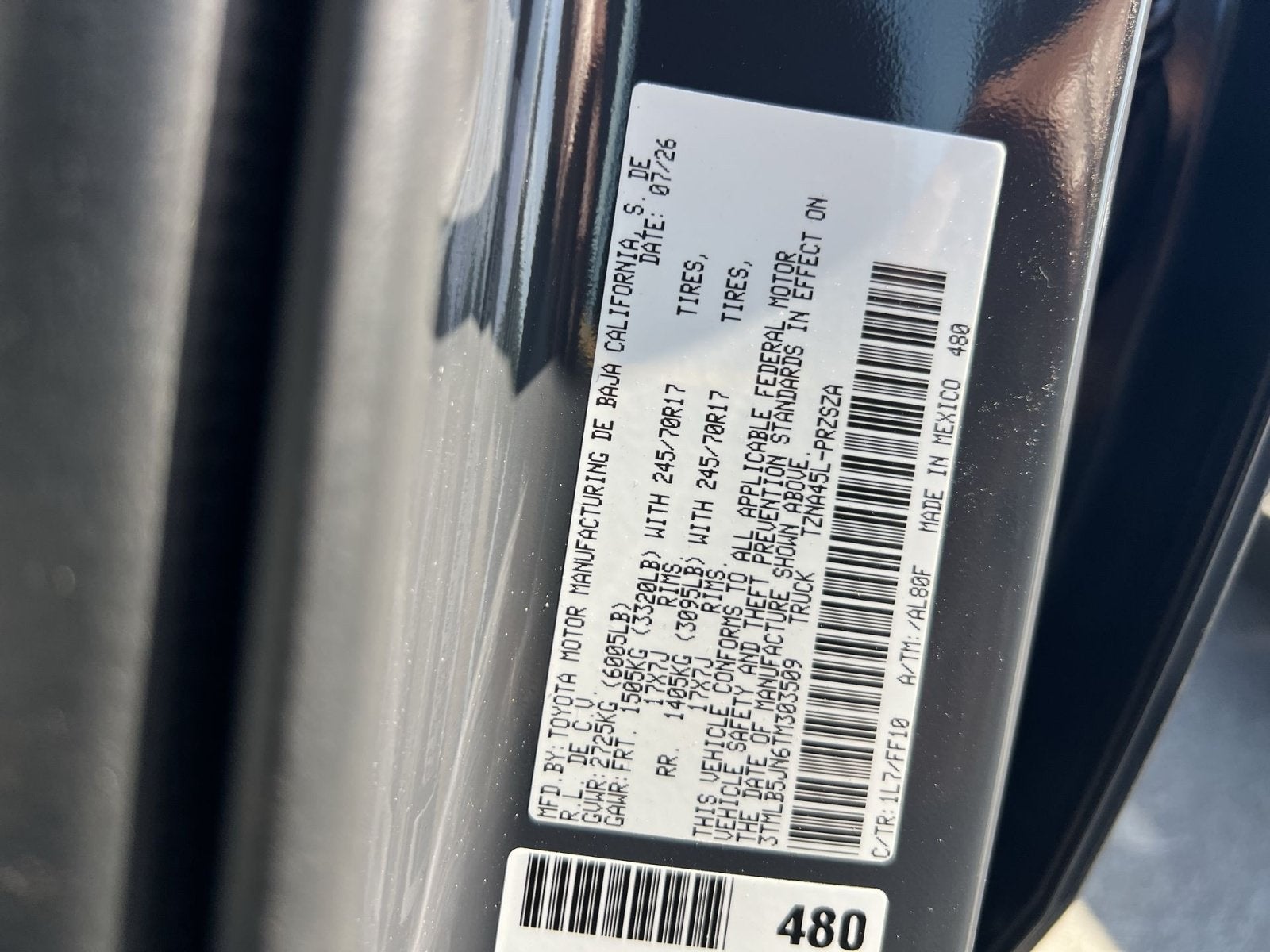2026 Toyota Tacoma SR5