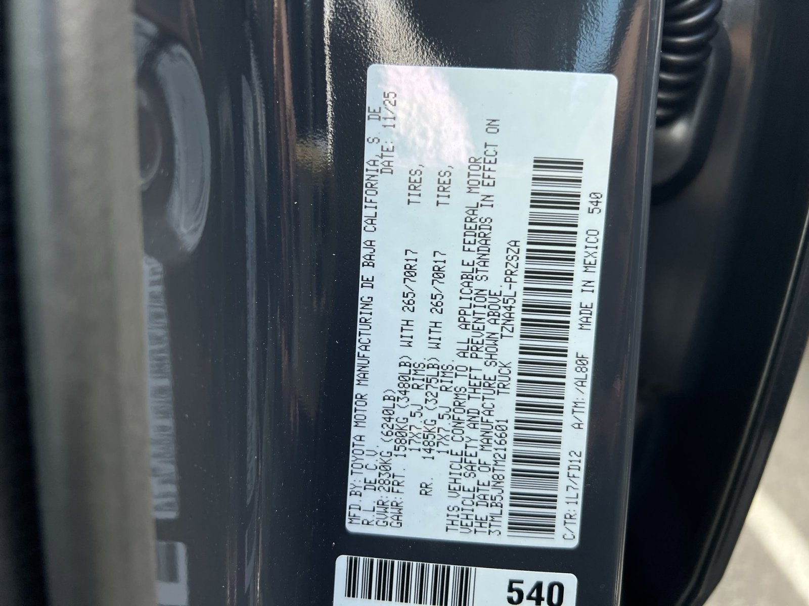 2026 Toyota Tacoma TRD Off-Road