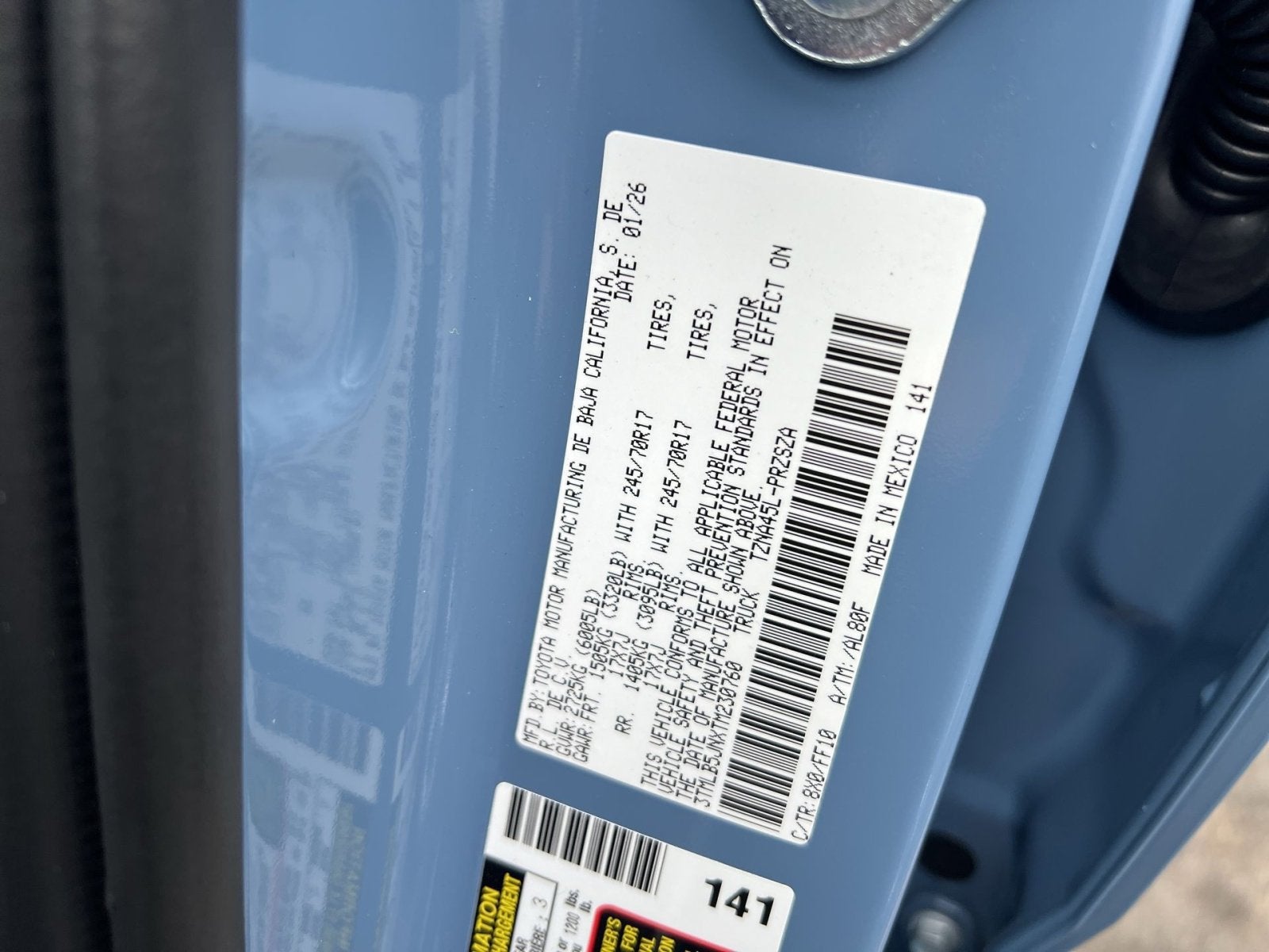 2026 Toyota Tacoma SR5