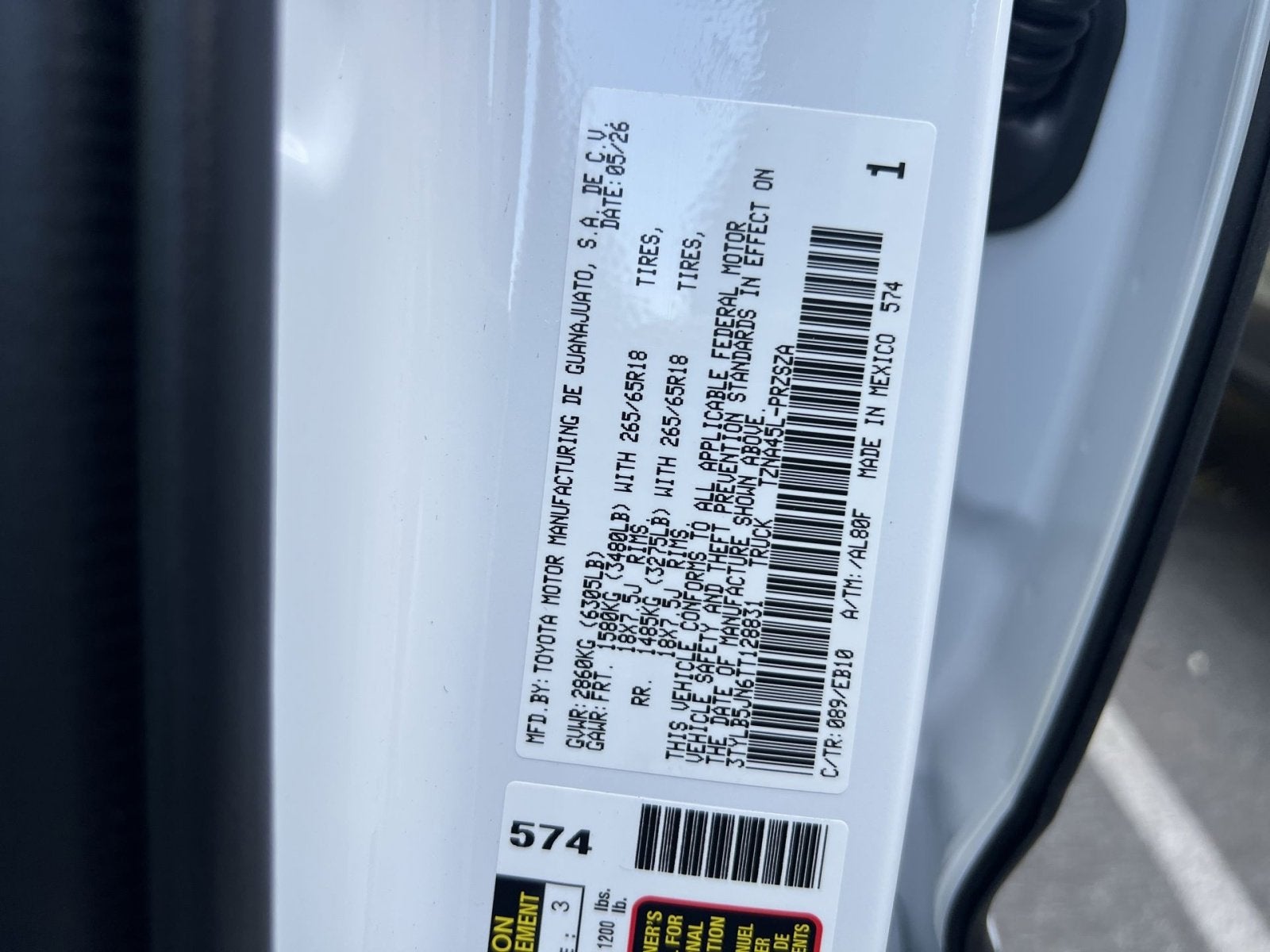 2026 Toyota Tacoma Limited