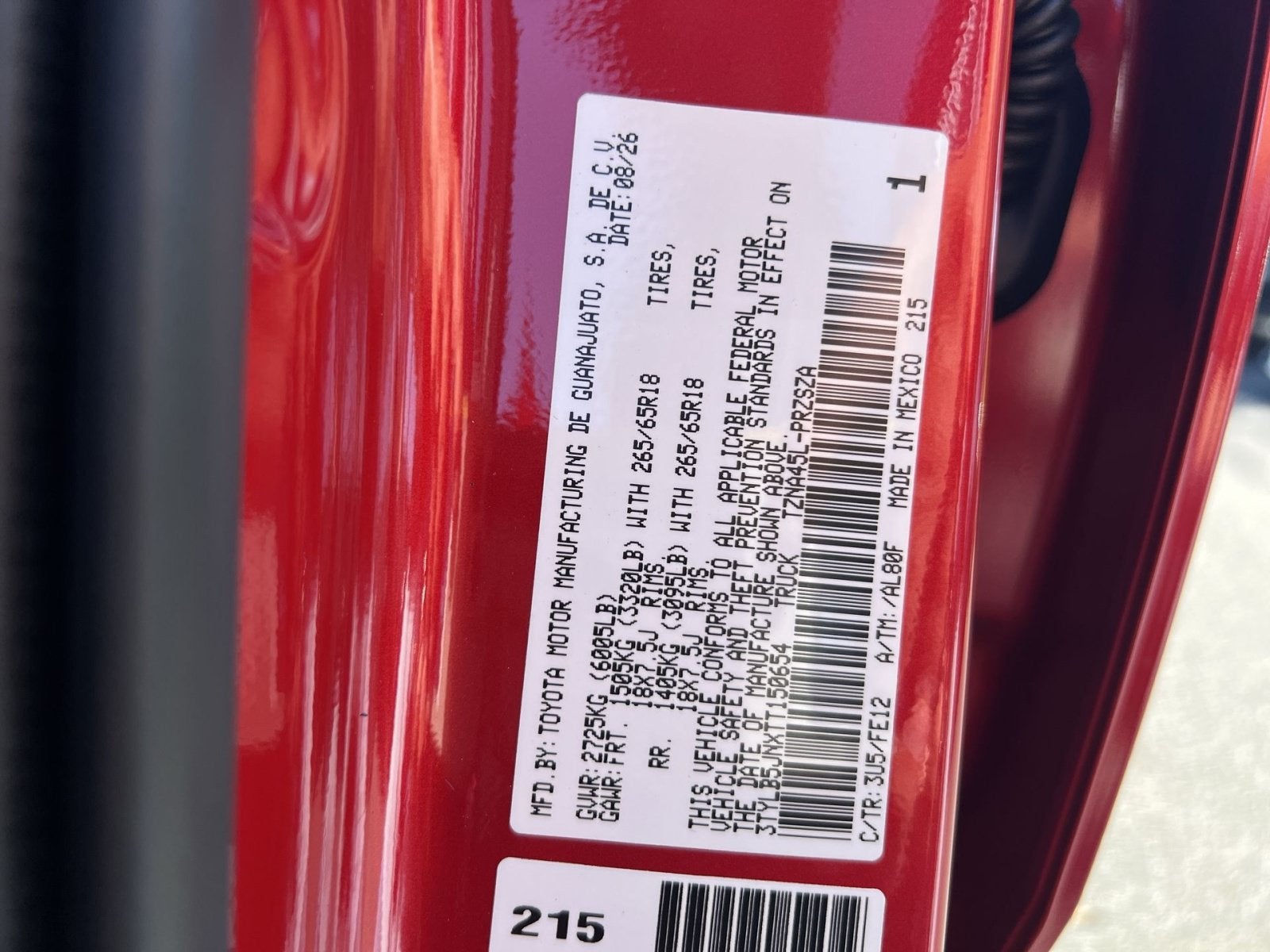 2026 Toyota Tacoma TRD Sport