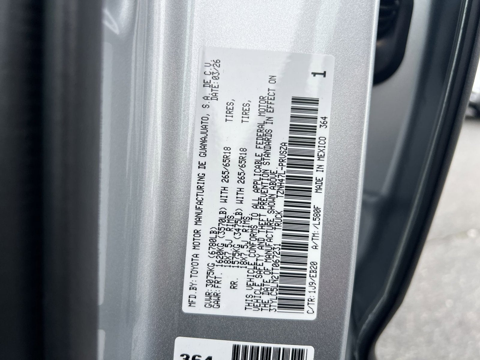 2026 Toyota Tacoma Hybrid Limited