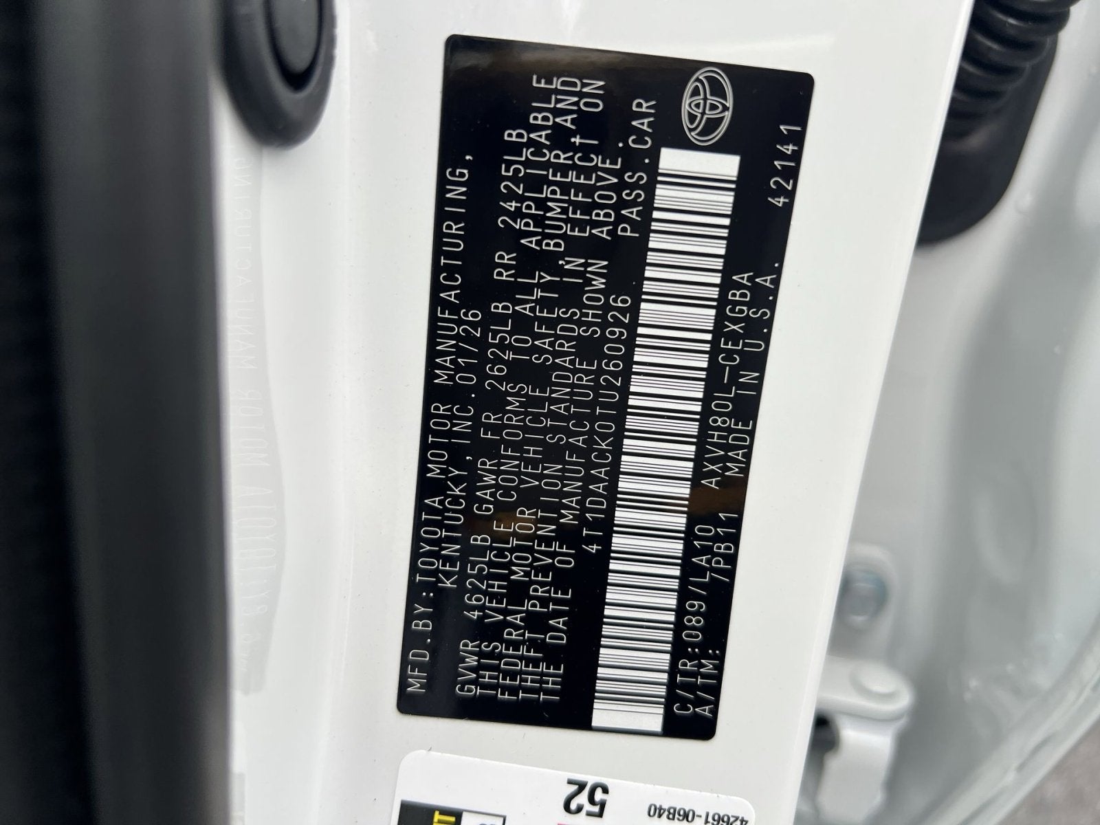 2026 Toyota Camry XLE