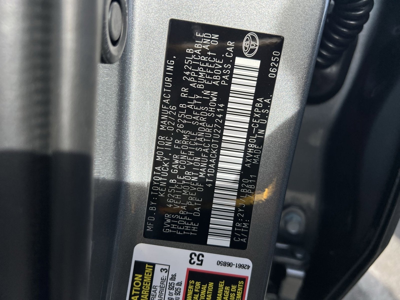 2026 Toyota Camry XSE