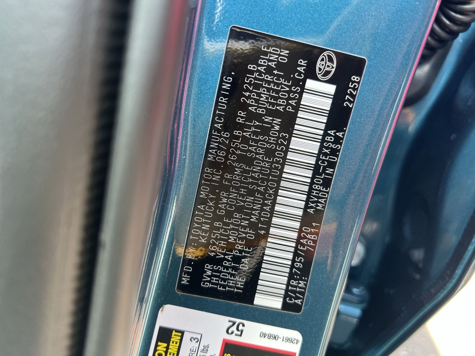 2026 Toyota Camry SE