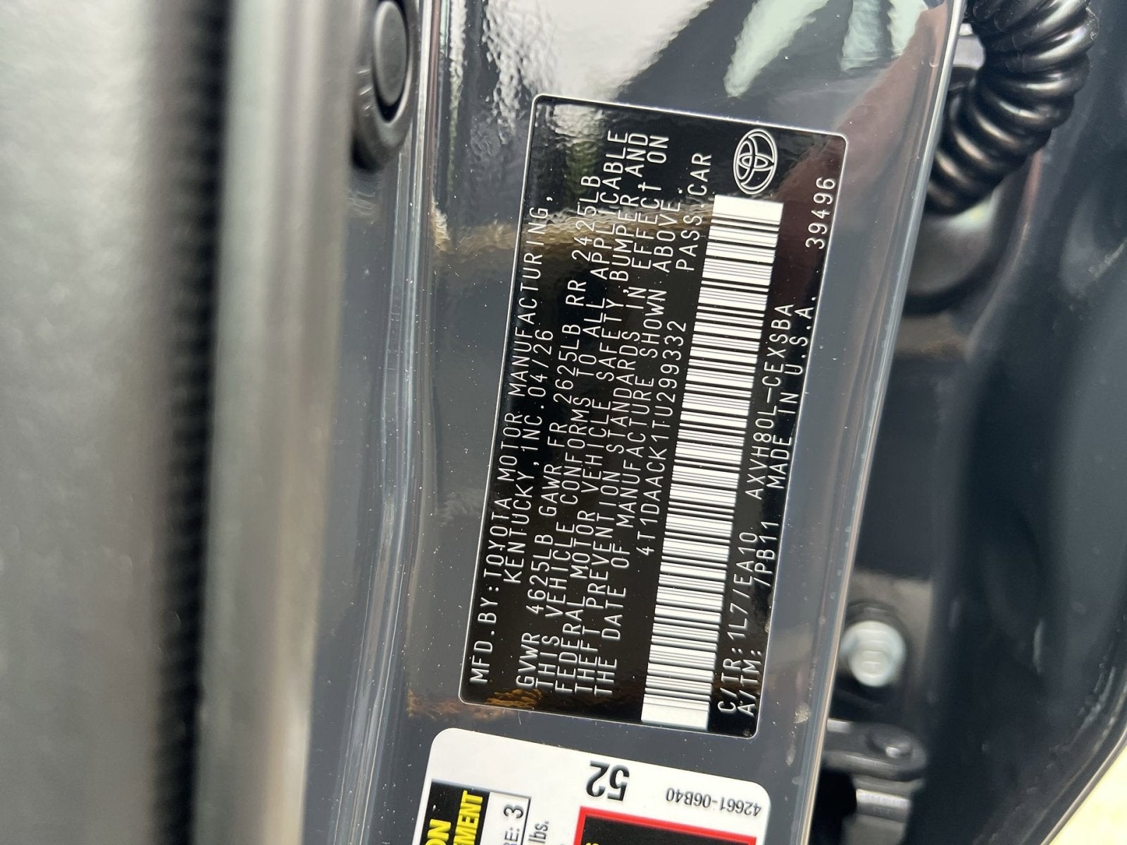 2026 Toyota Camry SE