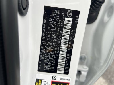 2026 Toyota Camry XSE