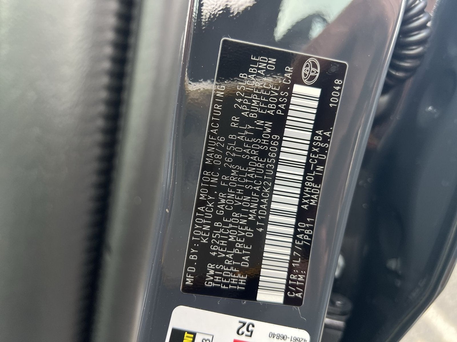 2026 Toyota Camry SE