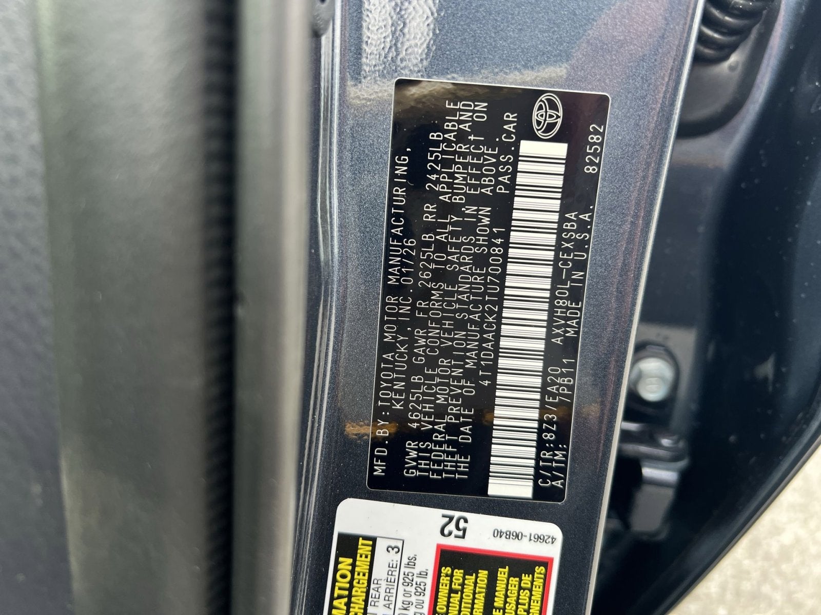 2026 Toyota Camry SE