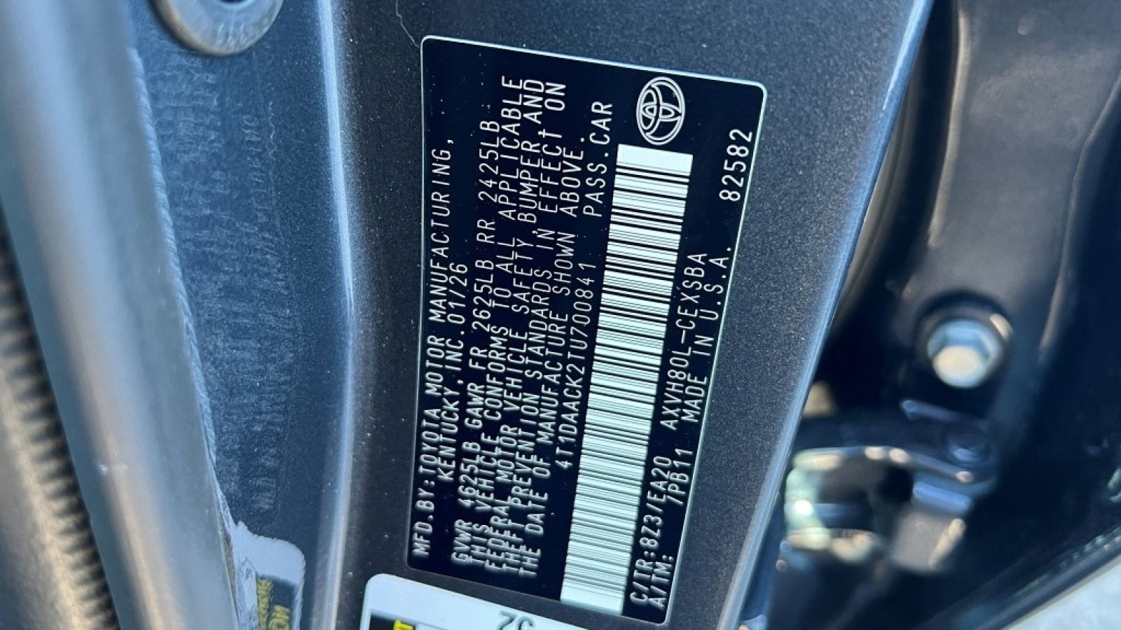 2026 Toyota Camry SE