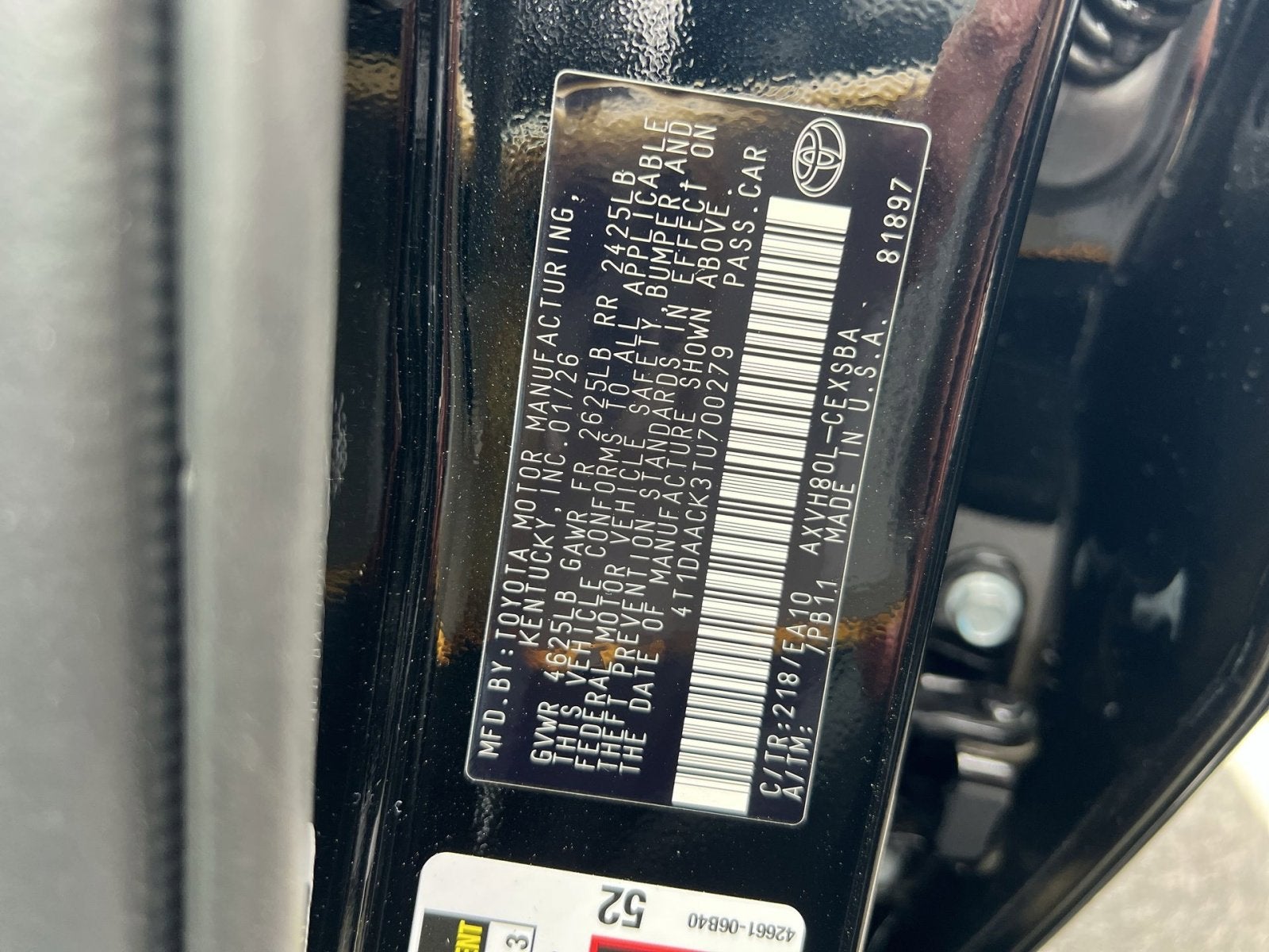 2026 Toyota Camry SE