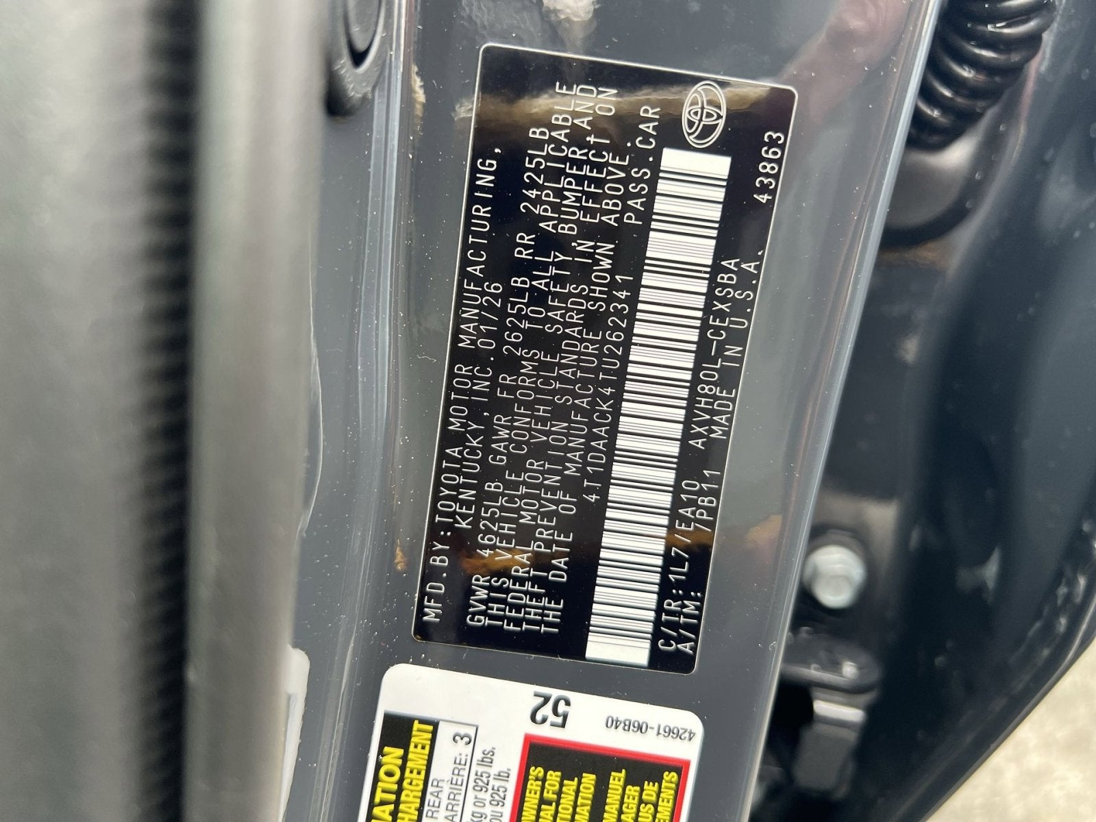 2026 Toyota Camry SE