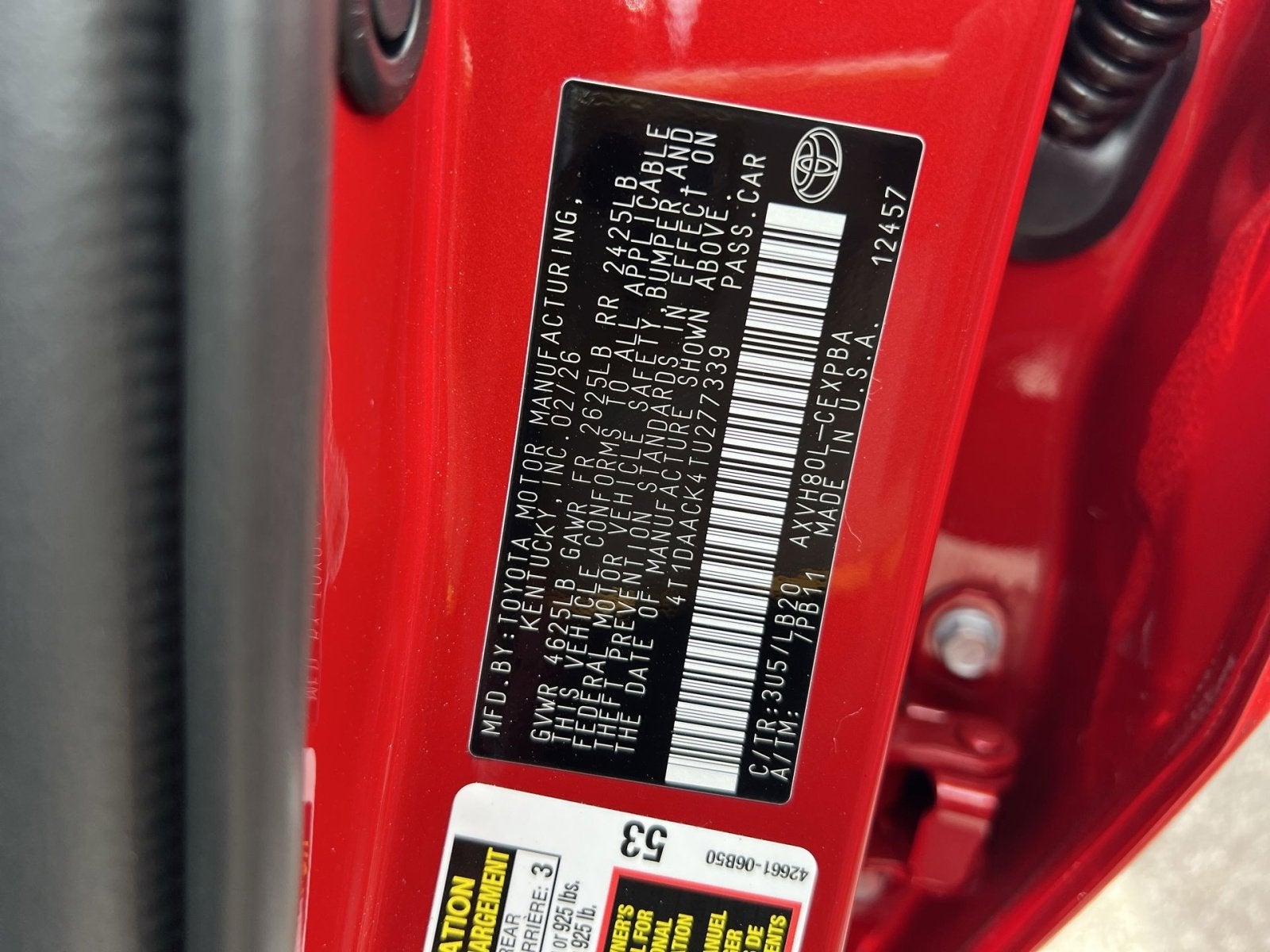 2026 Toyota Camry XSE