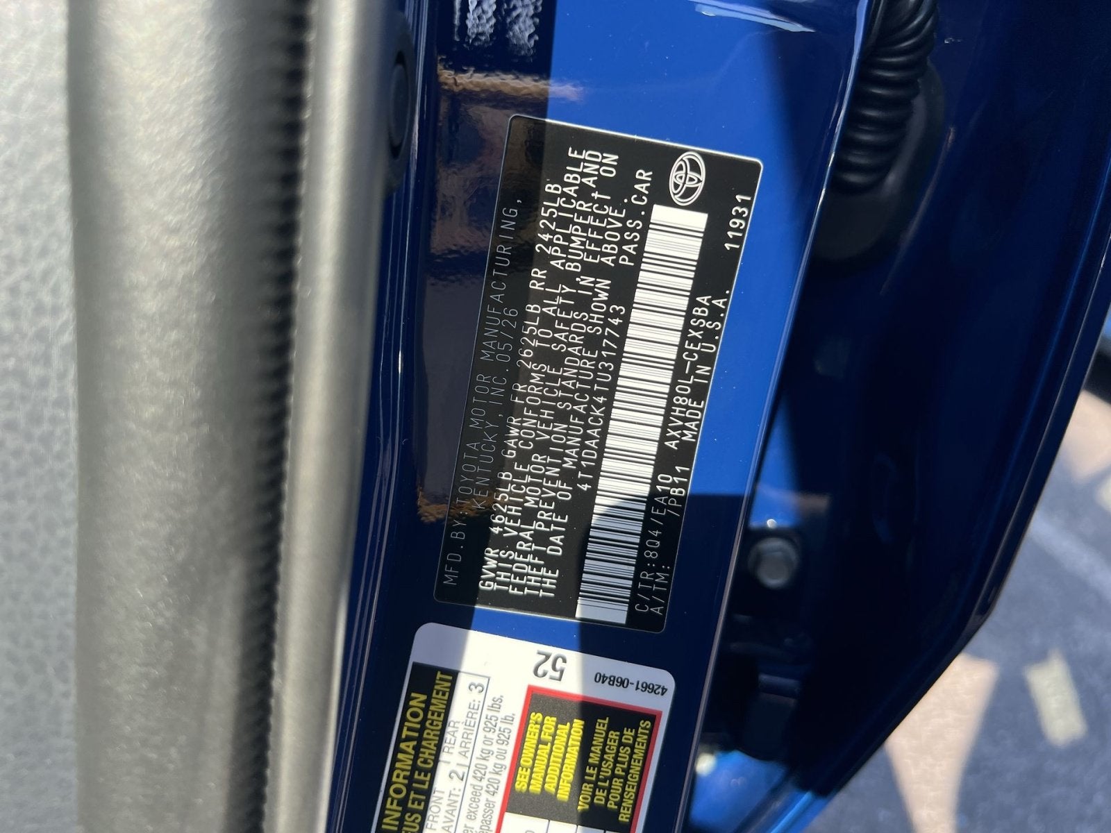 2026 Toyota Camry SE