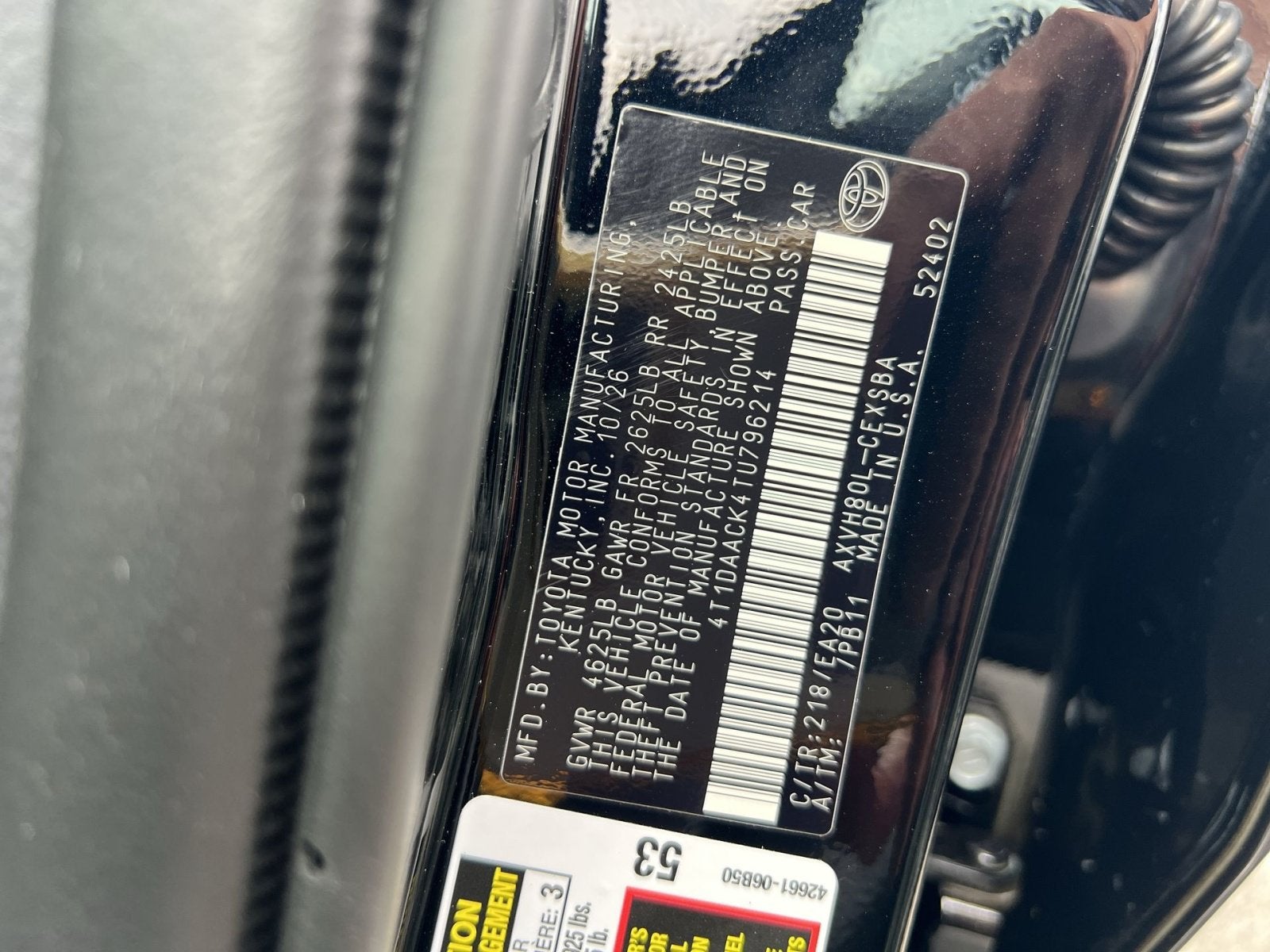 2026 Toyota Camry SE Nightshade