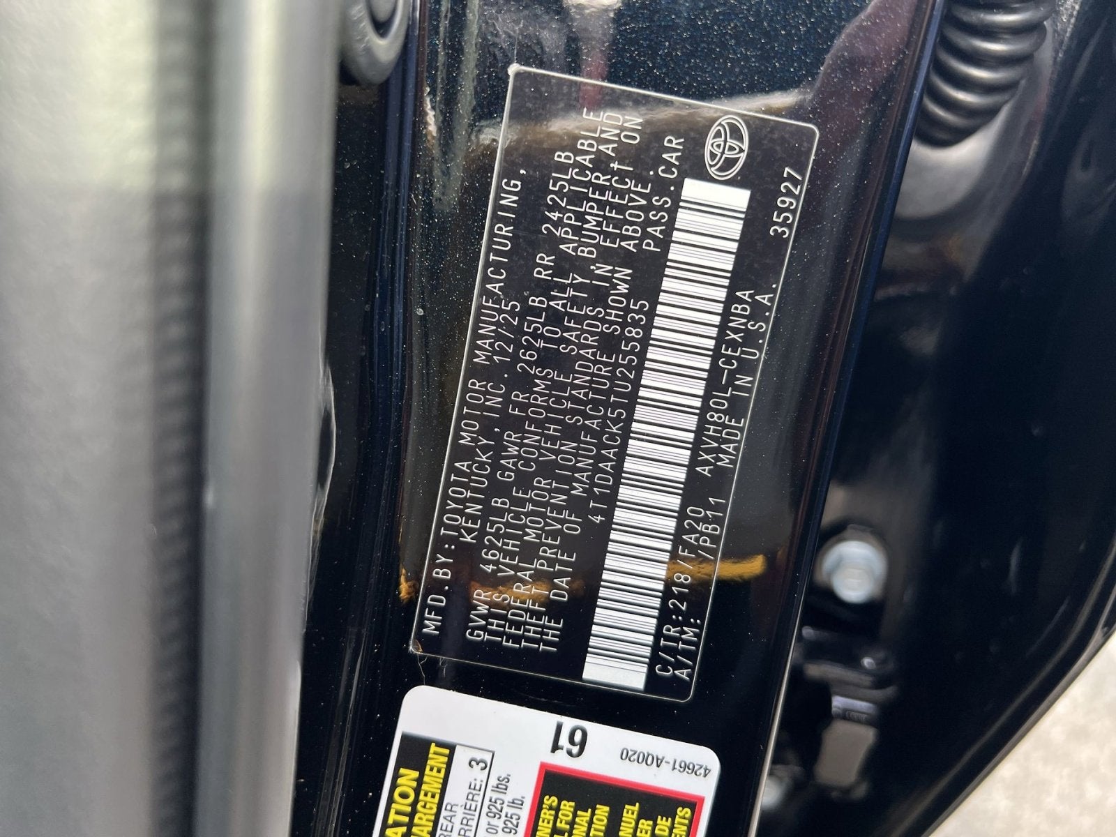 2026 Toyota Camry LE