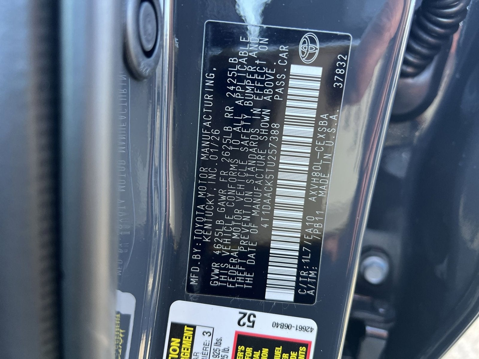 2026 Toyota Camry SE