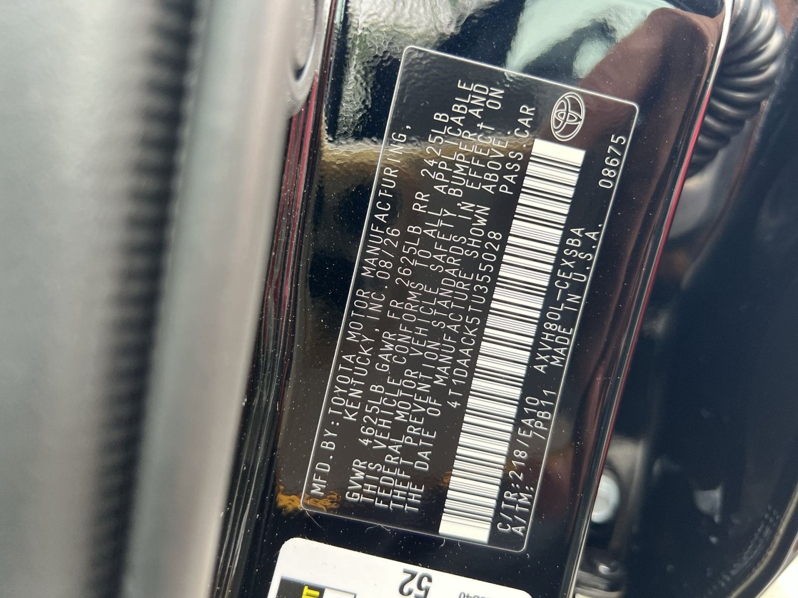 2026 Toyota Camry SE