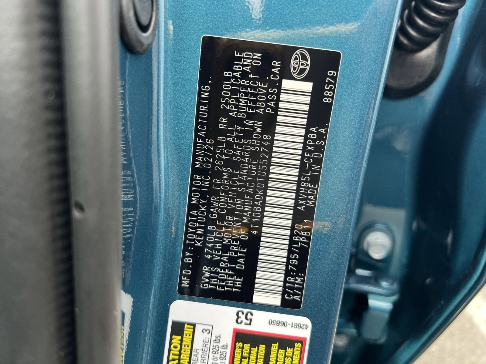 2026 Toyota Camry XSE