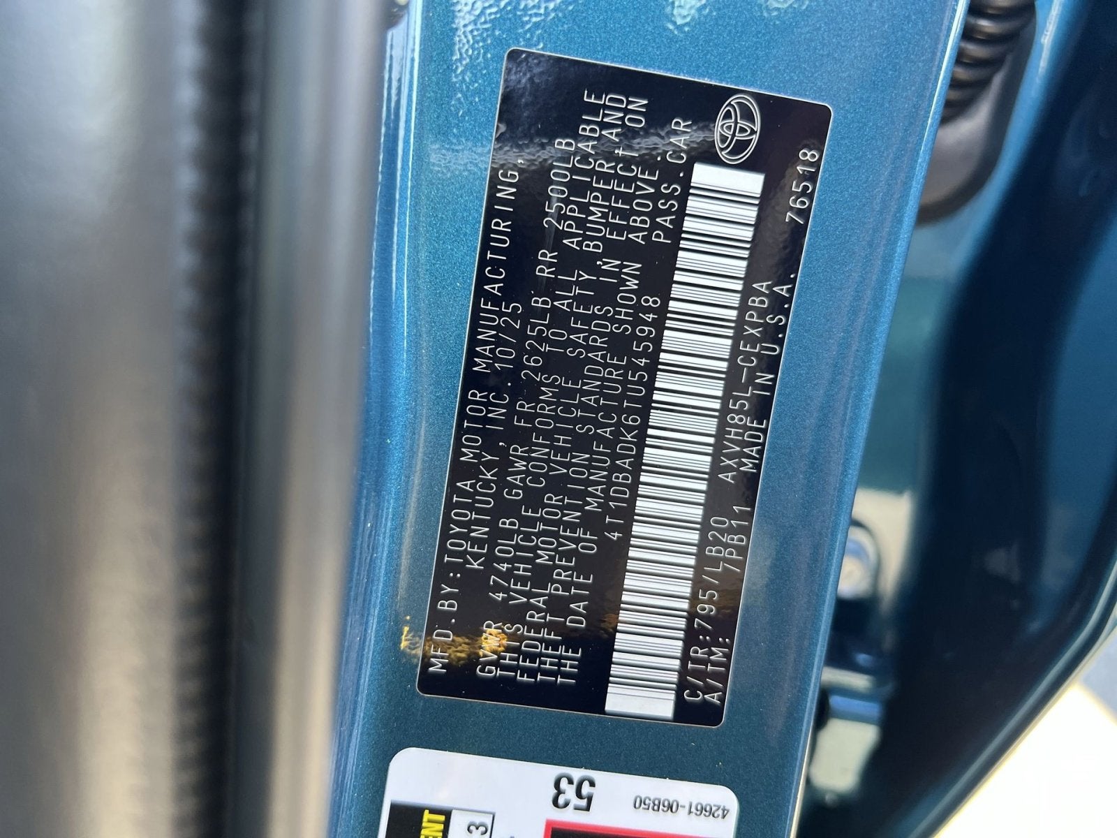 2026 Toyota Camry XSE