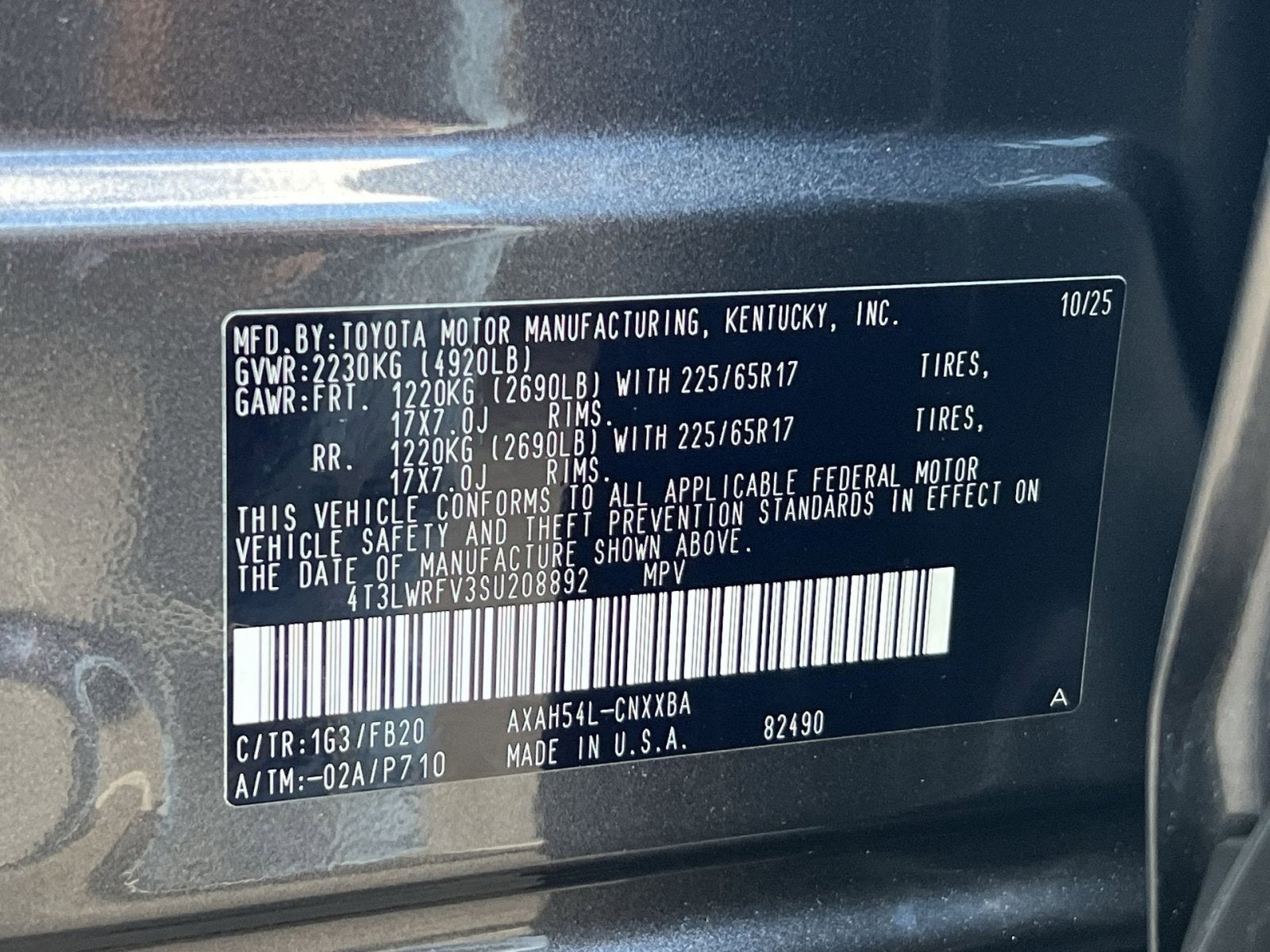 2025 Toyota RAV4 Hybrid LE