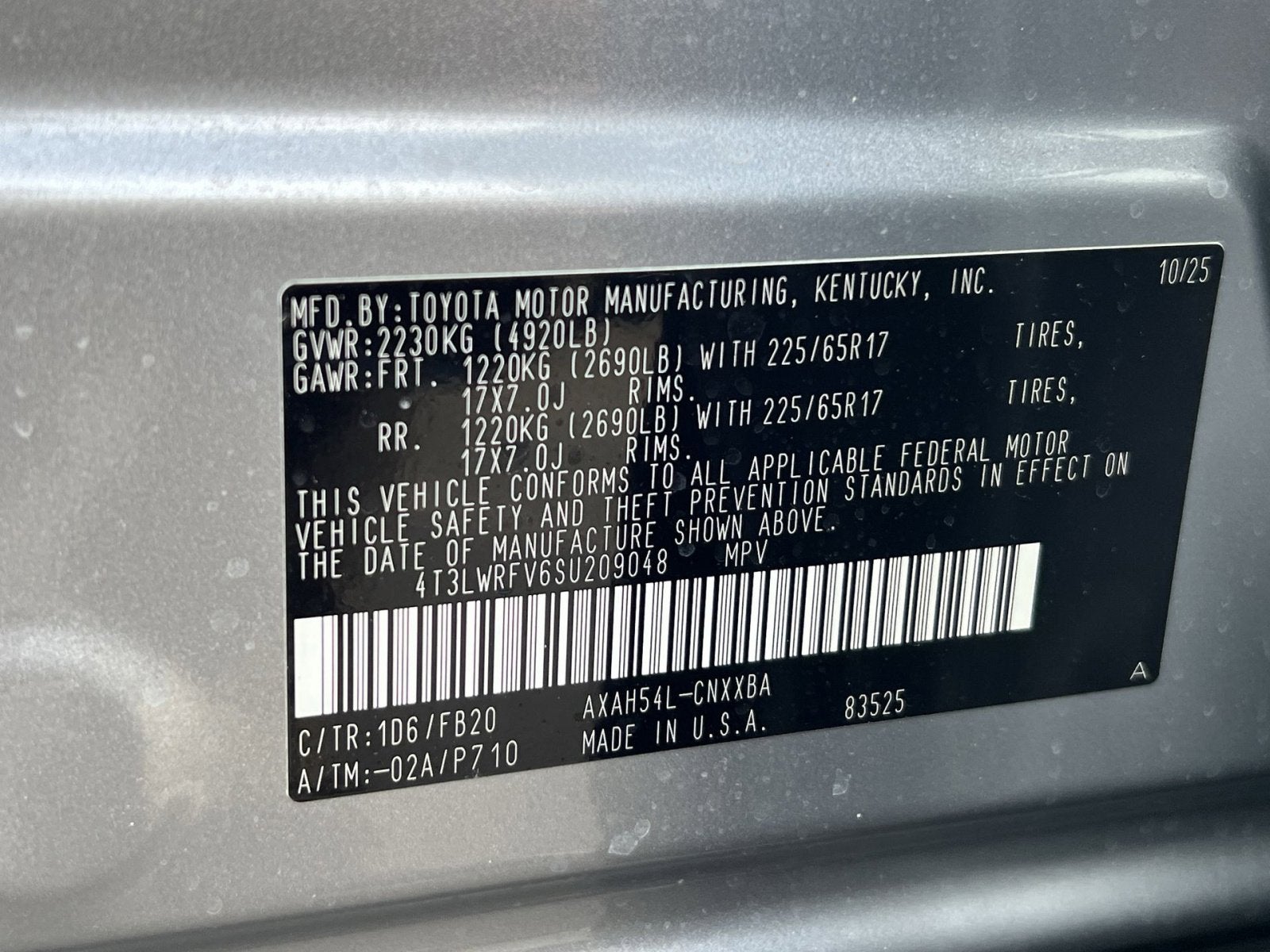 2025 Toyota RAV4 Hybrid LE