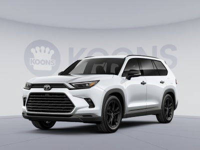 2026 Toyota Grand Highlander Hybrid Nightshade Edition