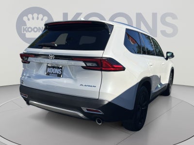2026 Toyota Grand Highlander Hybrid MAX Platinum