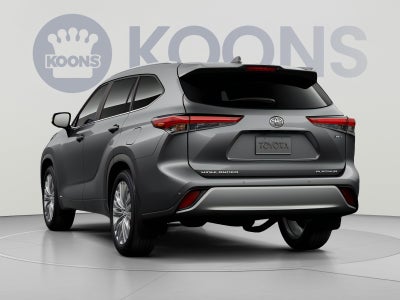 2026 Toyota Highlander Hybrid Platinum