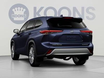 2026 Toyota Highlander Hybrid Platinum