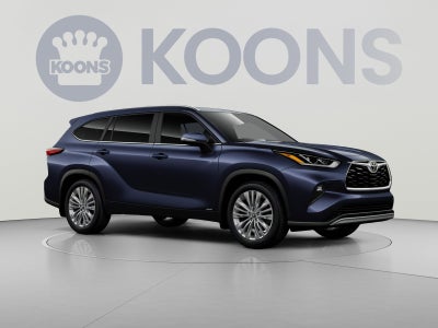 2026 Toyota Highlander Hybrid Platinum