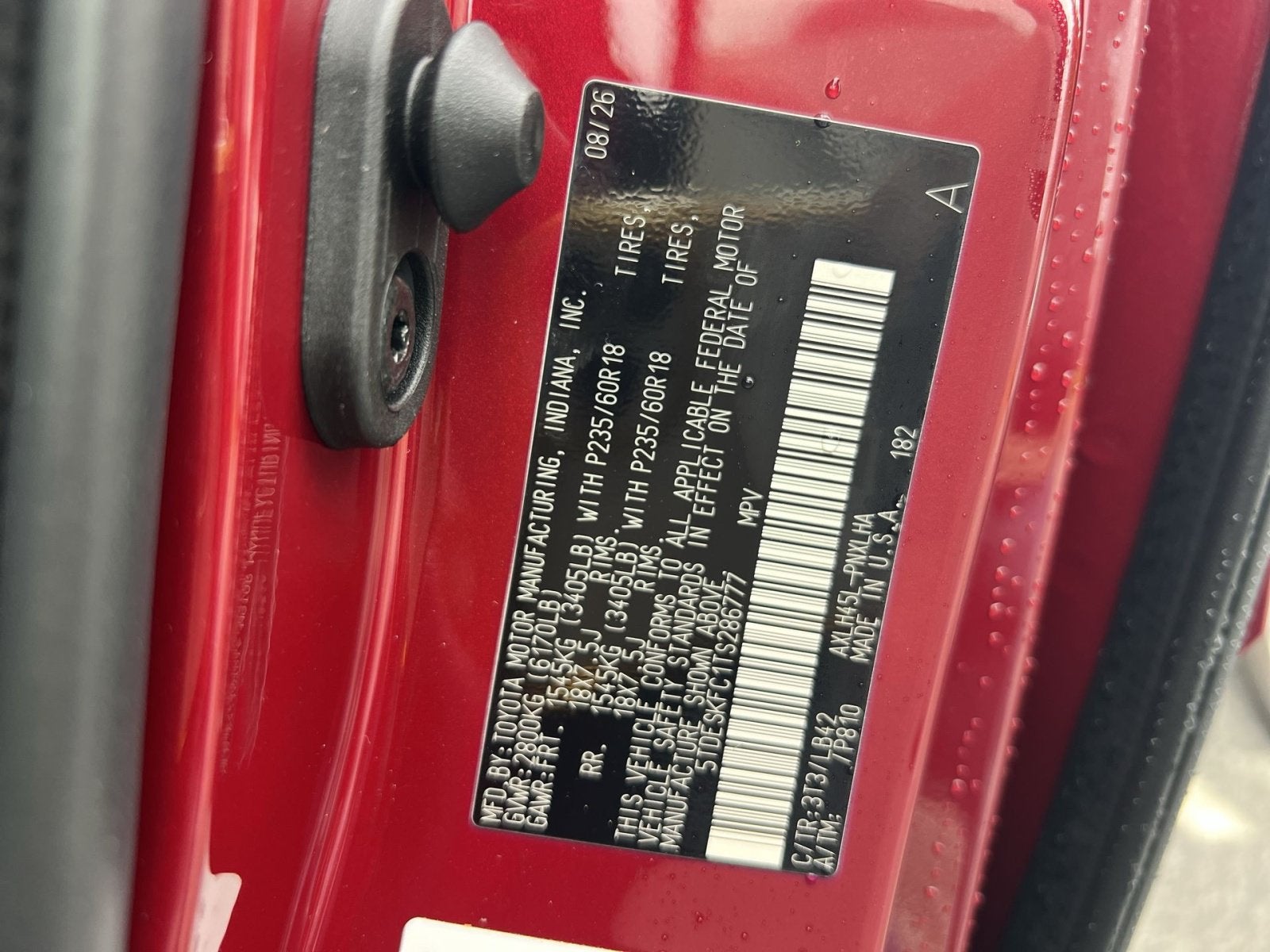 2026 Toyota Sienna Platinum